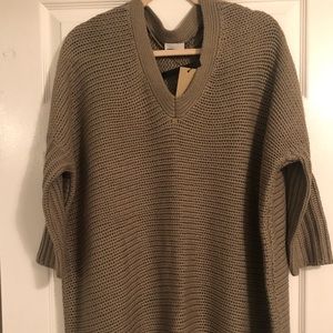 Noisy May oversized olive green sweater (NWT)